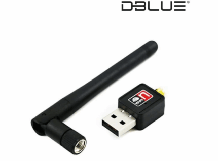ADAPTADOR WIFI USB 2.0 CON ANTENA DE 5 dbi - 150 Mbps